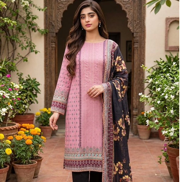 Cotton Three Piece